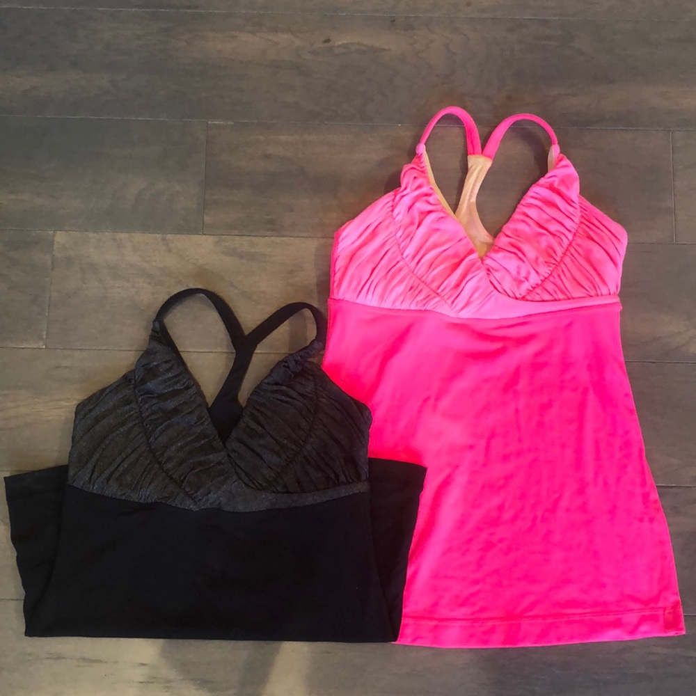 lulu: TWO TANKS - tight fit + low cut